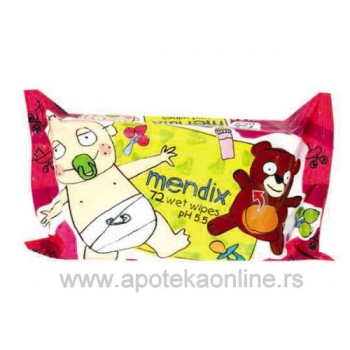 FRESH' SOFT VLAŽNE MARAMICE MENDIX TOWEL 72 KOMADA - REFIL